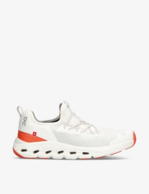 ON: Kids' Cloud Leap mesh low-top trainers