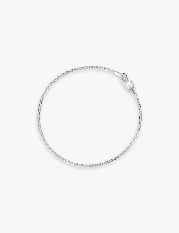 Mini Anchor sterling-silver bracelet