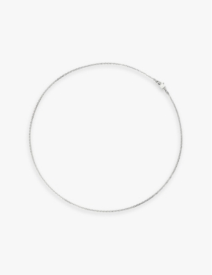 HATTON LABS: Mini Anchor sterling-silver chain necklace