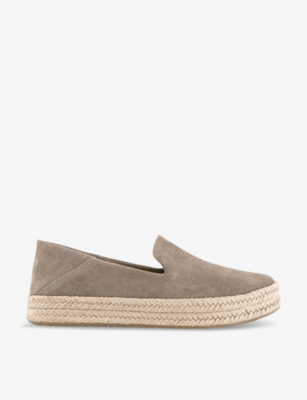 Carolina brand-embroidered canvas-twill shoes