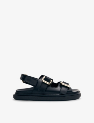 Alohas Harper Slingback Sandal In Black