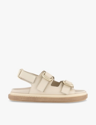 Harper buckle-straps leather sandals