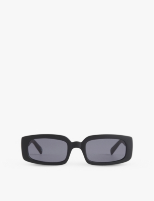 LE SPECS: Dynamite rectangular-frame plastic sunglasses