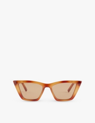 LE SPECS: Velodrome cat eye-frame plastic sunglasses