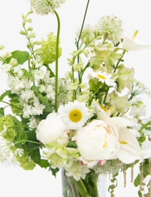 YOUR LONDON FLORIST: Contemporary Neutrals large fresh flower bouquet