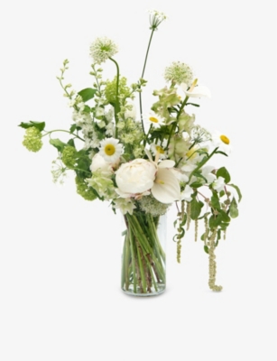 YOUR LONDON FLORIST: Contemporary Neutrals large fresh flower bouquet