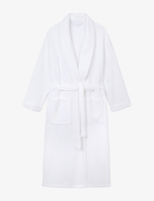 THE WHITE COMPANY: Waffle-Texture Cotton Robe
