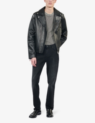 THE KOOPLES: Slim-fit straight-leg stretch-denim jeans