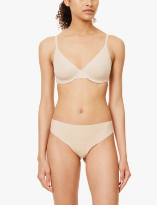 WACOAL: Ines moulded underwired stretch-woven bra