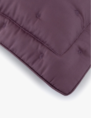 YVES DELORME: Triomphe standard Oxford cotton-sateen pillow case
