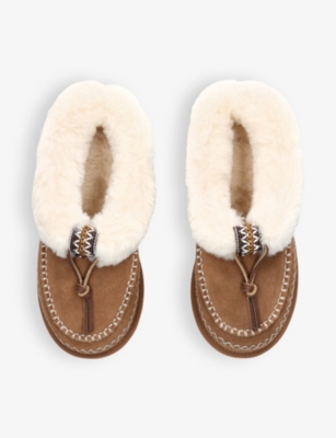 UGG: Tasman Alpine contrast-stitch suede ankle boots
