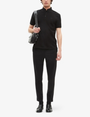 The Kooples Short Sleeve Shirt In Black