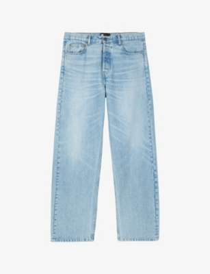 THE KOOPLES: Relaxed-fit straight-leg denim jeans