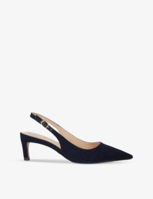 Orders dune navy court shoes