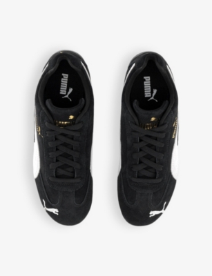 Shop Puma Mens  Speedcat Og Suede Low-top Trainers In  Black  White