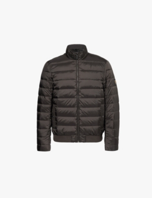 BELSTAFF: Circuit high-neck regular-fit shell-down jacket