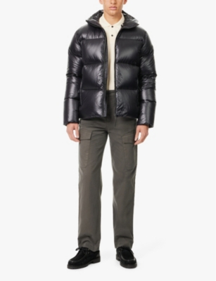 BELSTAFF: Dispatch Cargo buttoned-pockets straight-leg mid-rise trousers