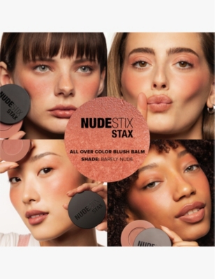 Nudestix Barely Nude Stax All Over Colour Blush Balm 2.5g In Barely Nude
