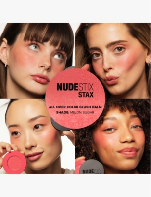 Nudestix Melon Sugar Stax All Over Colour Blush Balm 2.5g In Melon Sugar