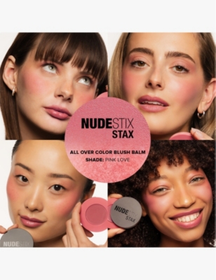 Nudestix Pink Love Stax All Over Colour Blush Balm 2.5g In Pink Love