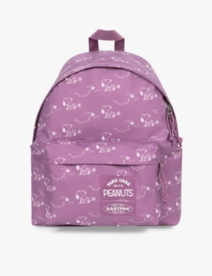 EASTPAK Eastpack x Peanuts Padded Pak r graphic print woven backpack Selfridges