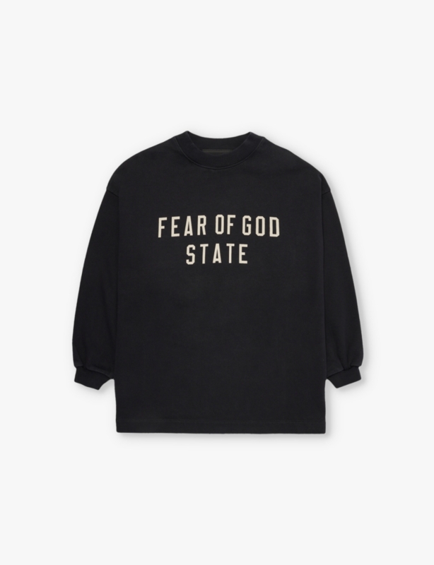 Heavy long-sleeve cotton-jersey T-shirt 2-16 years