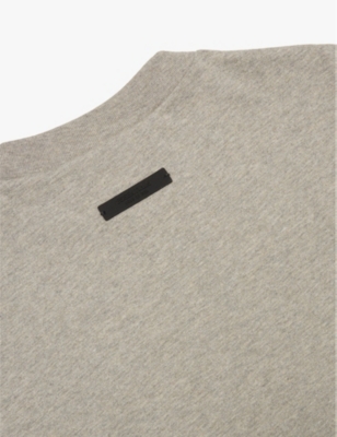 FEAR OF GOD ESSENTIALS: Crew-neck brand-print cotton-jersey T-shirt 2-16 years