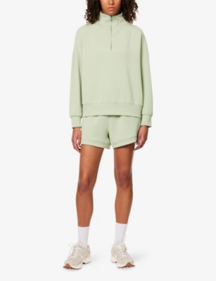 VARLEY: Hawley half-zip stretch-woven sweatshirt