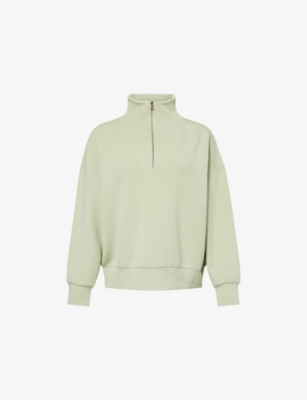 VARLEY: Hawley half-zip stretch-woven sweatshirt