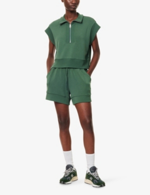 VARLEY: Atrium high-rise stretch-woven shorts