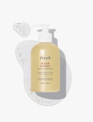FRESH: Sugar Lychee body and hand wash 300ml