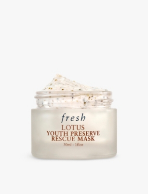 FRESH: Lotus Youth Preserve Exfoliating Rescue face mask