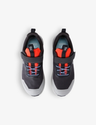 ON: Kids' Cloudhero waterproof woven low-top trainers