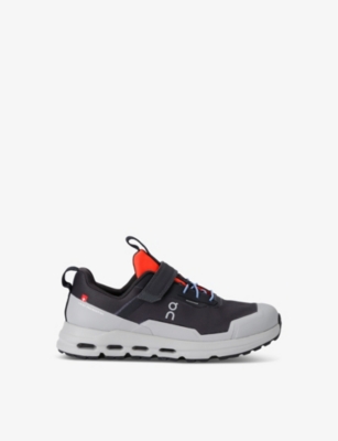 ON: Kids' Cloudhero waterproof woven low-top trainers