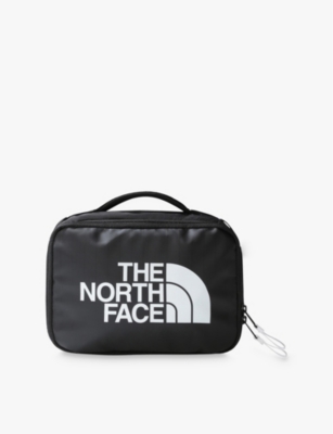 THE NORTH FACE: Base Camp Brand-Print Woven Wash Bag