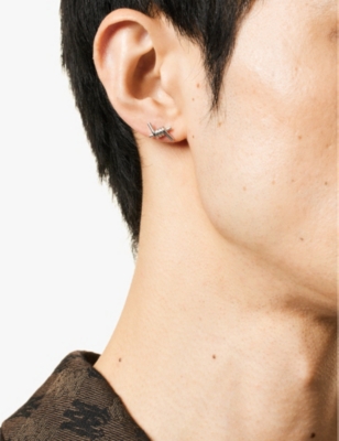 VITALY: Thorn stainless steel earrings