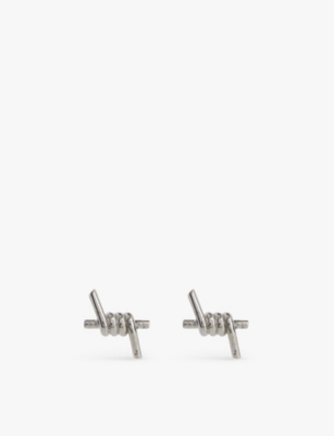 VITALY: Thorn stainless steel earrings