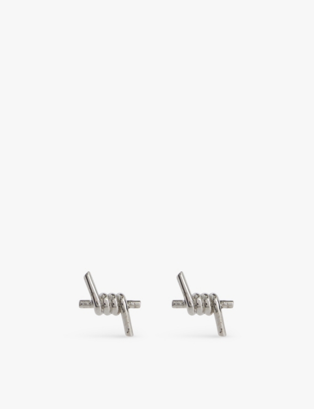 Thorn stainless steel earrings