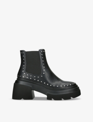 Steve madden black boots womens on sale