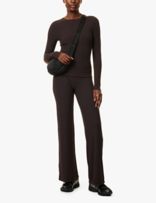 WE ARE TALA: 365 Sculpt long-sleeve stretch-jersey T-shirt