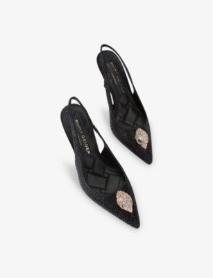Kurt Geiger Belgravia High Sling In Black
