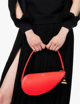 Le Demi-Cœur leather shoulder bag