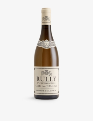 BURGUNDY: Folie Rully 1er Cru 'Clos du Chaigne' white wine 2020 750ml