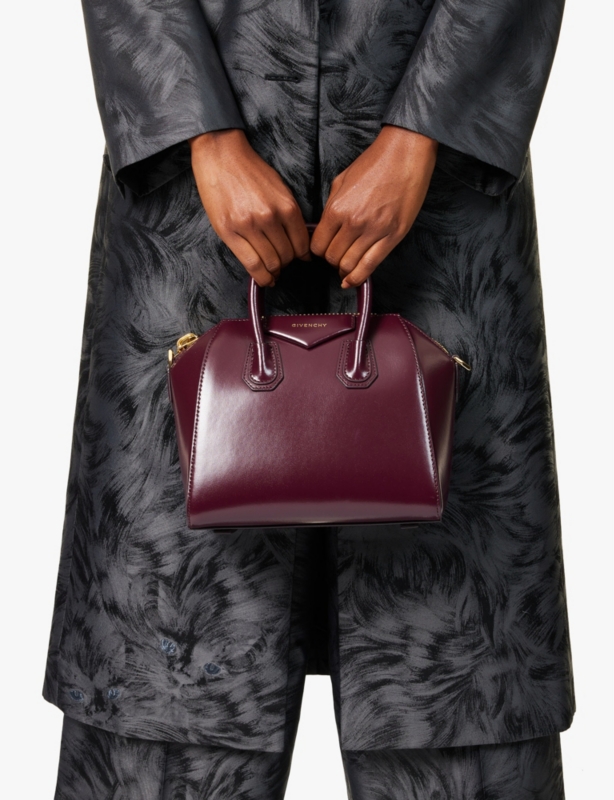 Antigona mini leather top-handle bag