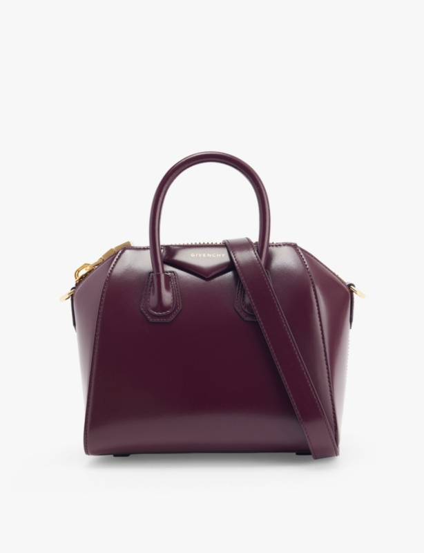 Antigona mini leather top-handle bag