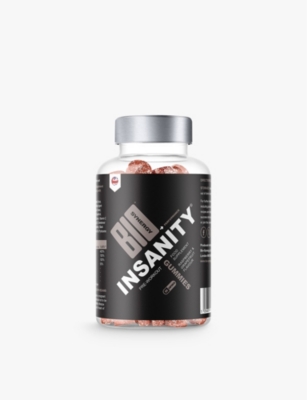 BIO SYNERGY: Insanity Pre-workout vegan gummies pack of 60