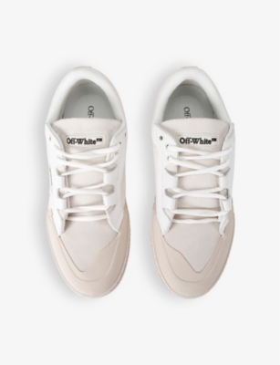 OFF-WHITE C/O VIRGIL ABLOH: Vulcanized 779 branded suede trainers