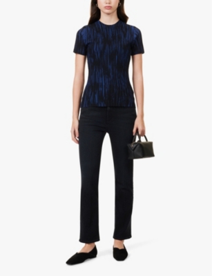 CITIZENS OF HUMANITY: Zurie Straight-Leg Cropped Denim Jeans