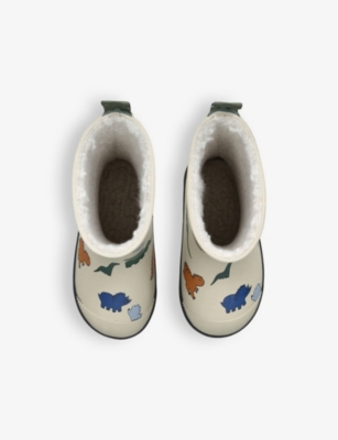 LIEWOOD KIDS' MASON DINOSAUR THERMO WELLINGTON BOOT