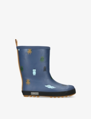 LIEWOOD: Kids' Mason robot thermo wellington boots